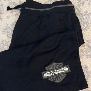 Harley-Davidson Black Athletic Shorts